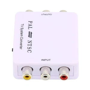 PAL/NTSC Format Converter Mini PAL NTSC Mutual Conversion Converter Adapter NEW - Afbeelding 1 van 12