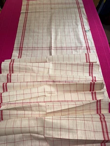 Tissu ancien métis lpour torchons St Maritaine    larg 67 cm x H 400  cm  C986 - Picture 1 of 7
