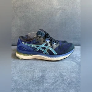 Asics Gel Nimbus 23 sportliche Laufschuhe Damengröße 9,5 blau Schnürschuhe Freizeit - Bild 1 von 9