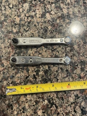 Vintage (General No. 807-SX + Craftsman No. 4117) Ratcheting Screwdriver Set - Image 1 of 4