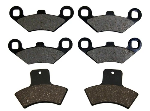 Front & Rear Semi-Metallic Brake Pads fits Polaris Trail Boss 325 2x4 2000-2002 - Image 1 of 1