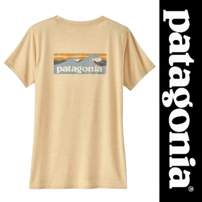 Camiseta Patagonia Capilene Cool Daily Amarilla Gráfica Talla XL! ¡NUEVO! Foto 1 de 4