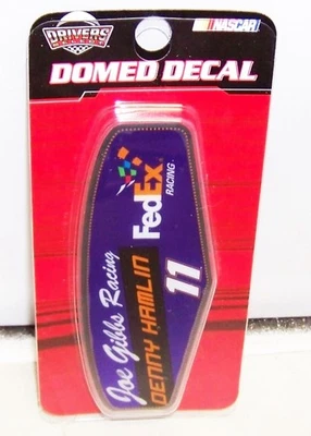 Pegatina calcomanía abovedada vintage 2007 Drivers Select Action #11 Fedex Denny Hamlin  Foto 1 de 2