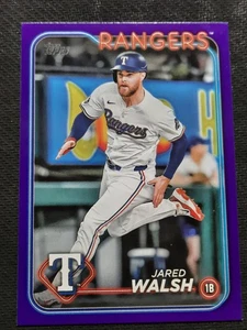 2024 Topps Meijer Purple #US286 Jared Walsh Texas Rangers - Picture 1 of 4