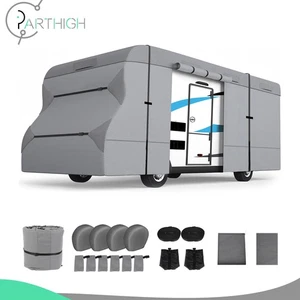 23-26FT Class C Trailer Travel & RV Camper Covers Water Proof Non-Woven Fabrics - Picture 1 of 14