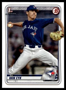 2020 Bowman Draft CJ Van Eyk Toronto Blue Jays #BD-93 - Picture 1 of 2