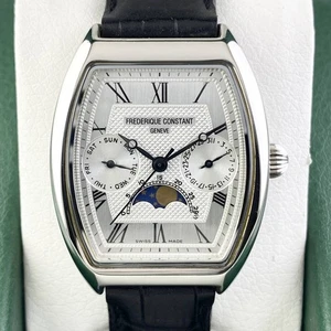 FREDERIQUE CONSTANT Classic Art Deco Moon Phase FC260X3T5/6 Men's Quartz Watch - Picture 1 of 8