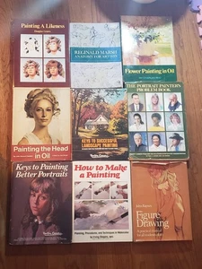 Neun alte Hardcover Mal-/Zeichenbücher - Caddell Watson Guptil usw. - Bild 1 von 24