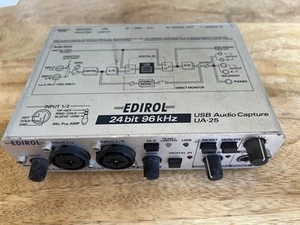 Roland Edirol UA-25 USB Audio & MIDI Interface,Software/Drives, Users Manual - Picture 1 of 5