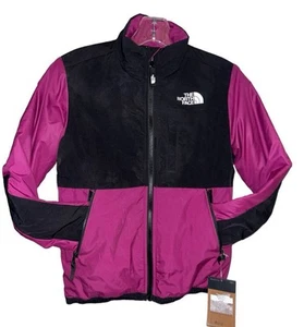 The North Face Jacket Size M 10/12 Wild Aster Purple And Black Balanced Rock LT - Picture 1 of 4