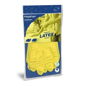 Guantes Limpieza Casera Polar Feather Amarillo Tg. M REFLEXX - Reutilizables - Imagen 1 de 1
