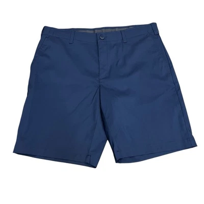 Pantalones Cortos de Golf BCG Performance 36 Azul Marino Flexible Cintura Sarga Atléticos Informales Nuevos con Etiquetas Foto 1 de 4