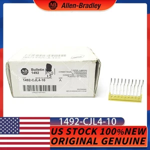 Allen Bradley 1492-CJL4-10 Terminal Block Jumpers Box Of 20 Insulated - Picture 1 of 4