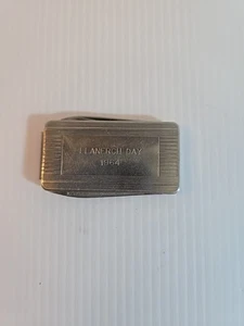 Imperial MONEY CLIP With Knife And Nail File Made In USA Stainless Steel  - Picture 1 of 5