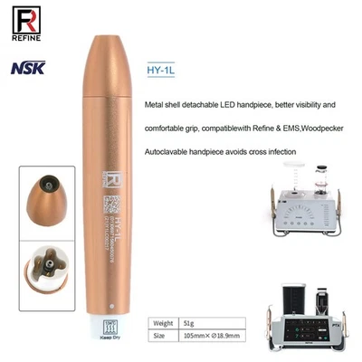 Escalador ultrasónico dental unidad de período raíz subgingival pieza de mano para refinar PTX EMS Foto 1 de 4