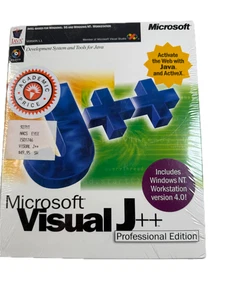 Microsoft Visual J++ Professional Edition Java  Sealed  Factory-sealed - Picture 1 of 5