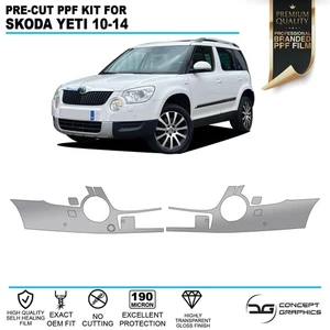 Front Bumper Stone Chip Guard PPF Paint Protection film for Skoda Yeti 10-14 - Picture 1 of 4