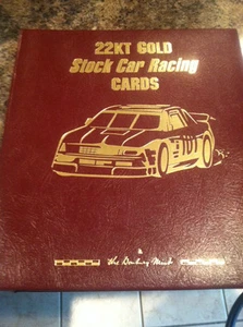 22KT Gold Lager Autorennen Karten Album Nascar Dick Trickle - Bild 1 von 1