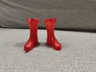 1/6 Male Red Batman Shoes Boots Model Props Fit 12'' Action Figure Body Toys