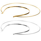 Engel Stirnband Gold Crown Kopfstück für Frauen (2Pcs)