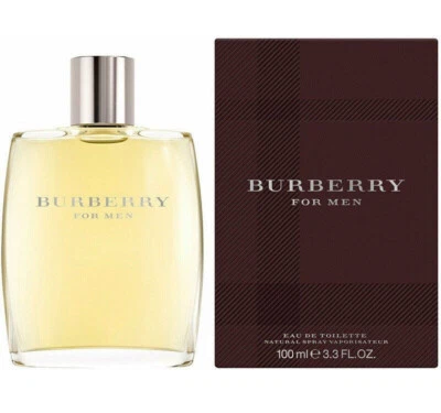 博柏利经典男士 3.3 盎司 100 毫升淡香水喷雾密封全新包装 — 第 1/2 张图片