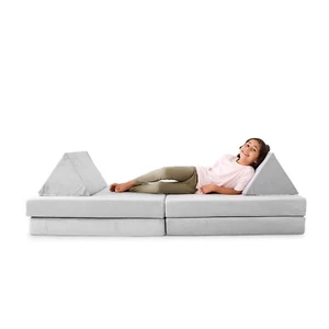 Foam Play Couch Removable washable cover Games Activities imaginative Play - Picture 1 of 9