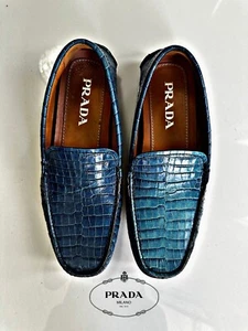 PRADA CRAOCODILE LOAFERS DRIVERS . UK6 / US7 - Picture 1 of 3