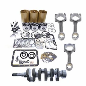 D902 Overhaul Rebuild Kit + Connecting Rod + Crankshaft For Kubota Engine Repair - Bild 1 von 10