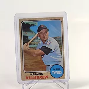 1968 Topps Harmon Killebrew Falte - Bild 1 von 2