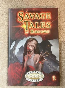 SAVAGE TALES OF HORROR VOL.1 HARDCOVER (SAVAGE WORLDS, By Pinnacle Entertainment - Bild 1 von 2