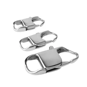 10/20/50/100pcs 22/26/32mmHot Stainless Steel Silver Lobster Clasps DIY Findings - Picture 1 of 6