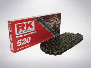 RK Motorcycle Motorbike Link Chains 520 X 092, 102, 104, 108, 110, 118, 120, 124 - Picture 1 of 3