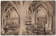 Wimborne Minster Dorset Lady Chapel In Crypt - Early Friths Postcard N23