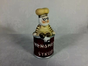 Vintage Hershey's Syrup Elf Ceramic Bell J.H. Schuler Co. Collectible - Bild 1 von 6