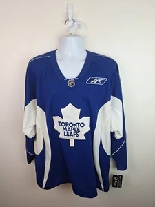Offizielles Reebok Neu mit Etikett NHL Toronto Ahornblätter blau Trikot Größe Large - Bild 1 von 11