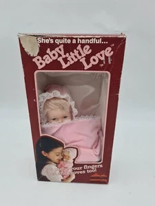 Vintage 1979 Baby Little Love Hand Puppet Doll 12” Animal Fair With Box - Picture 1 of 11