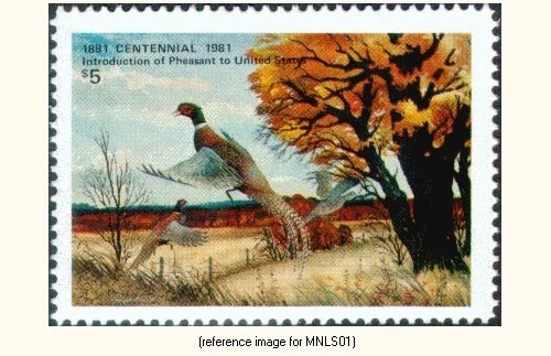 D2K Minnesota Farmers, Landowners (1981) ($5) (pheasant) - Image 1 of 1