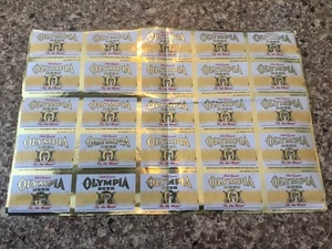 One VINTAGE SHEET OLYMPIA PALE EXPORT BEER LABELS - SHEET OF 25 - Picture 1 of 10