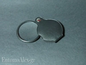 loupe 5x lente ingrandimento vetro x orologeria entomologia TASCABILE - Foto 1 di 3