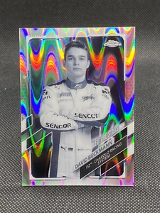 2021 Topps Chrome Formula 1 F1 David Beckmann Portrait Raywave Refractor #70 - Picture 1 of 1