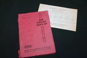 Manuale e manuale di istruzioni del proprietario Messerschmitt KR200 Der Grosse Karo-Tip - Foto 1 di 18