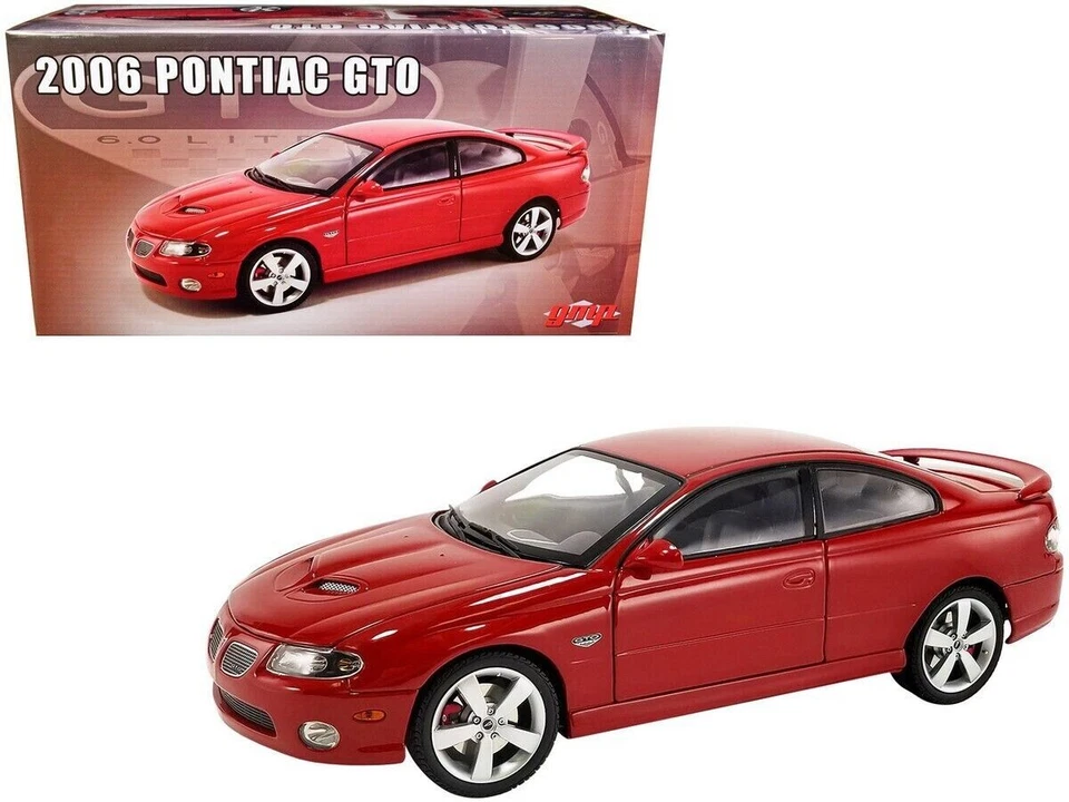 GMP GMP-18980 PONTIAC GTO 2006 ROUGE 1/18  - Photo 1/1