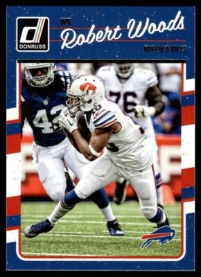 2016 Donruss #34 Robert Woods - Buffalo Bills - Image 1 of 2