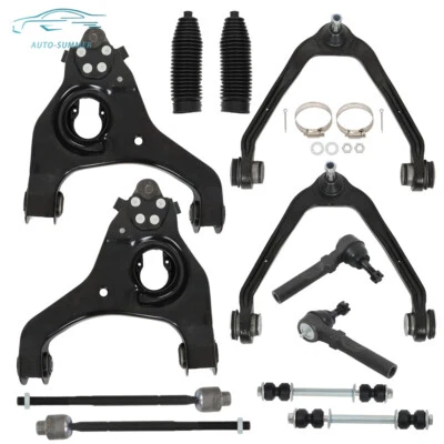 12× Front Control Arms Kit For 99-06 Chevy Silverado GMC Sierra 1500 Suspension Foto 1 de 4