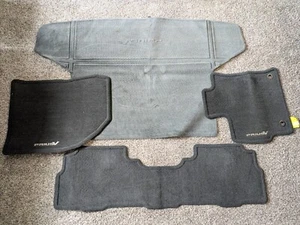 2016 OEM Toyota Prius V Floor Mats Carpet Mats, Cargo, Rear Strip , Front 4 Pcs - Picture 1 of 10