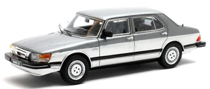 wonderful MATRIX-modelcar SAAB 900CD TURBO 1986 - grey metallic - scale 1/43 - Picture 1 of 2