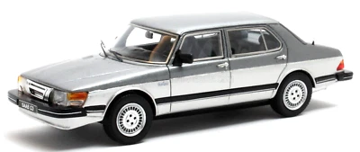 wonderful resin-modelcar 1/43 SAAB 900CD TURBO 1986 - grey metallic - lim.ed.150 - Image 1 of 2