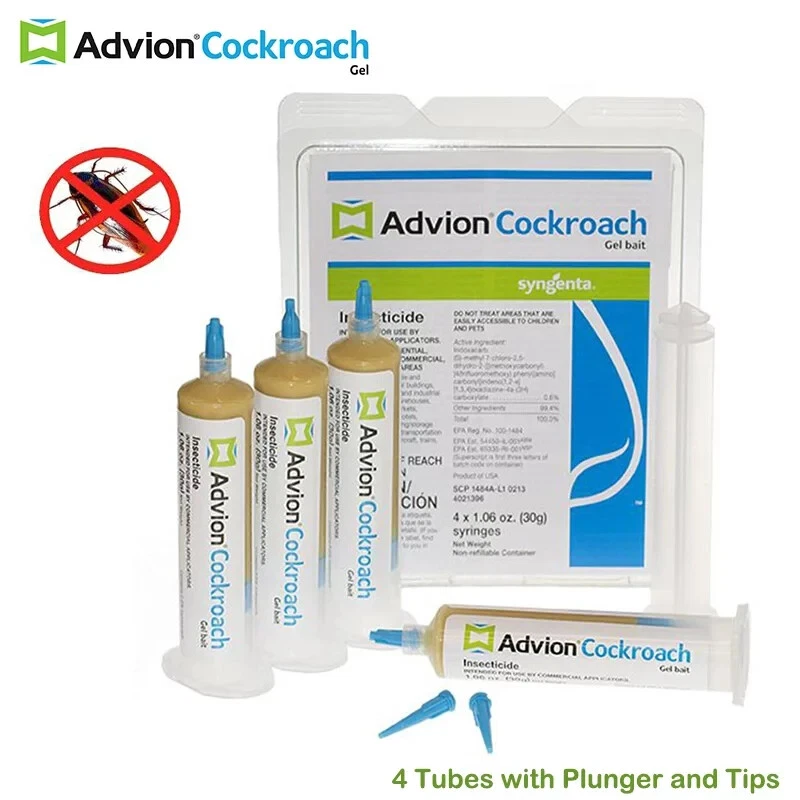 Syngenta Advion Roach Killer / приманка гель для тараканов (поставляется с поршнем и наконечниками - Изображение 1 из 1