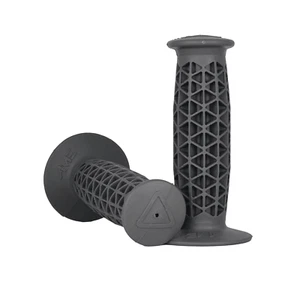 AME Best Bicycle Grips - Super Soft - BMX - Grey Gray - Picture 1 of 1