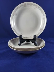 SANGO REGENCY COLLECTION MONROE 1500 FINE IVORY CHINA 3 SOUP BOWLS 7 1/2".JAPAN. - Picture 1 of 6